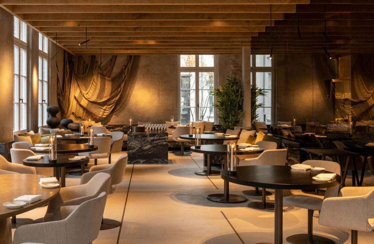 Botanic Sanctuary Antwerp - The Leading Hotels Of The World Exterior foto Interior of the restaurant